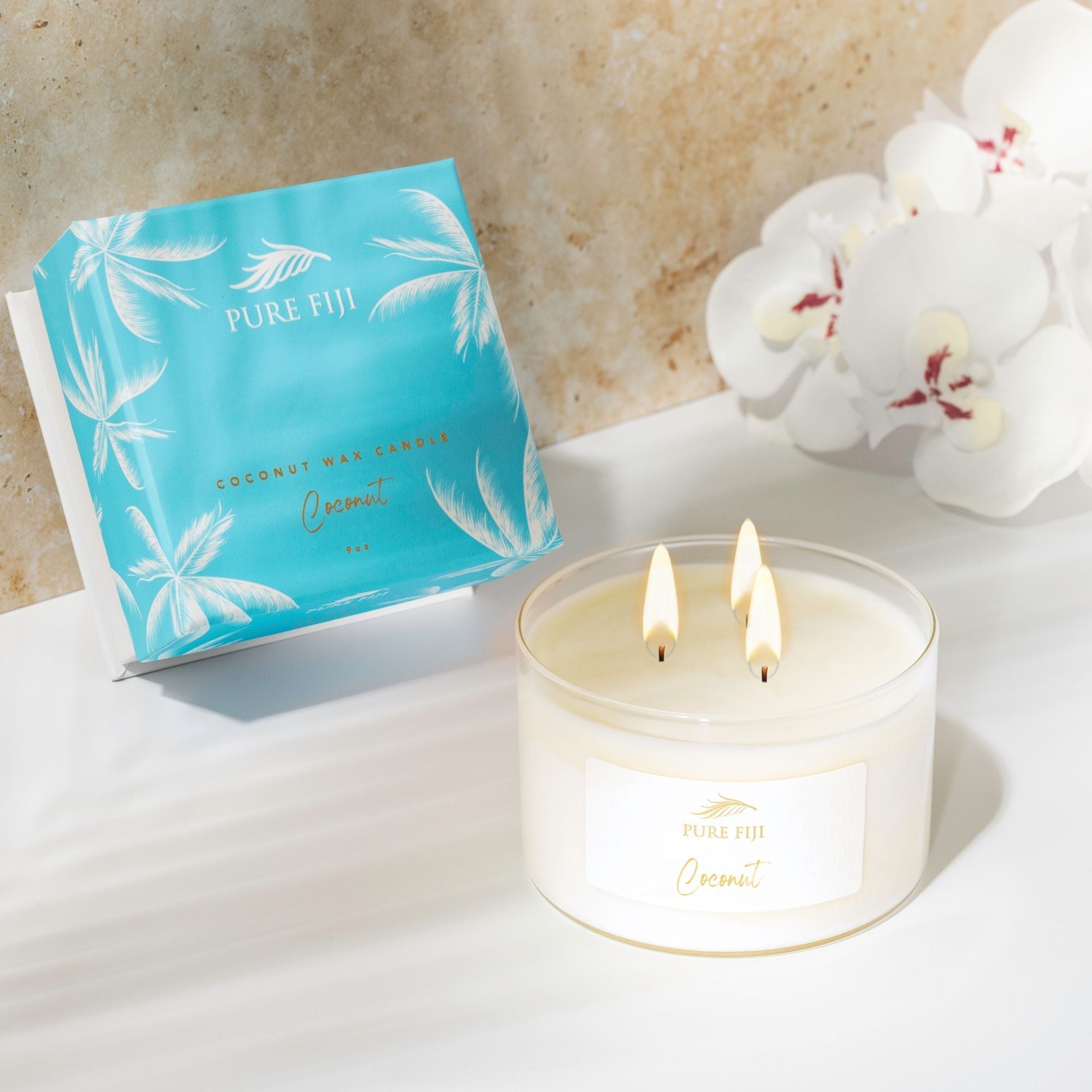 Pure Fiji Palm Collection Candle Coconut