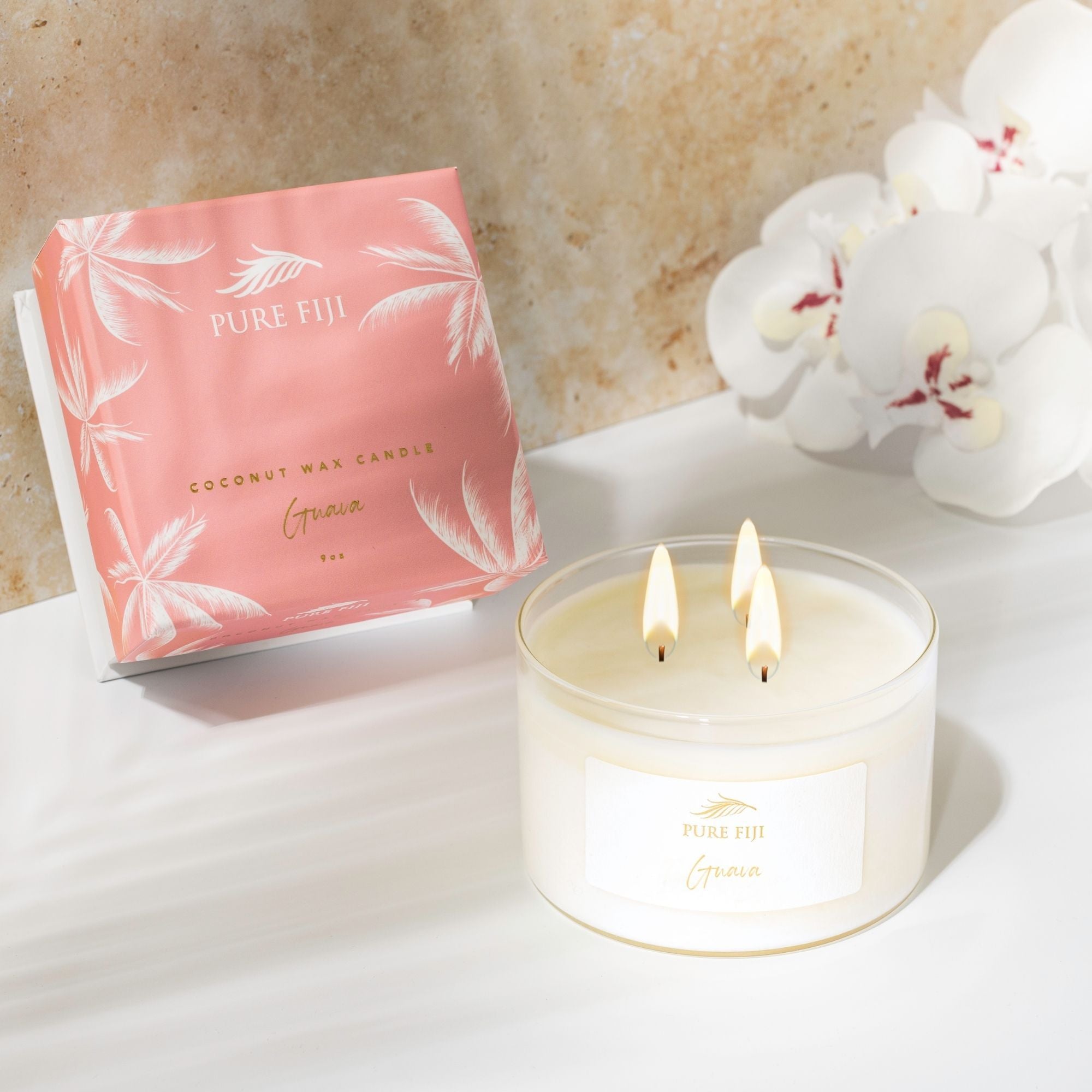 Pure Fiji Palm Collection Candle Guava