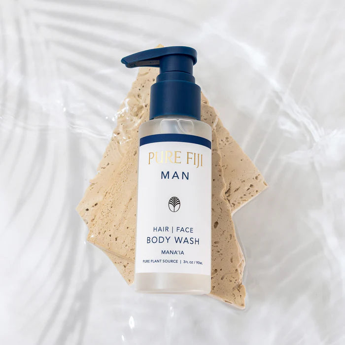 MAN Hair Face and Body Wash 90ml Mana'ia