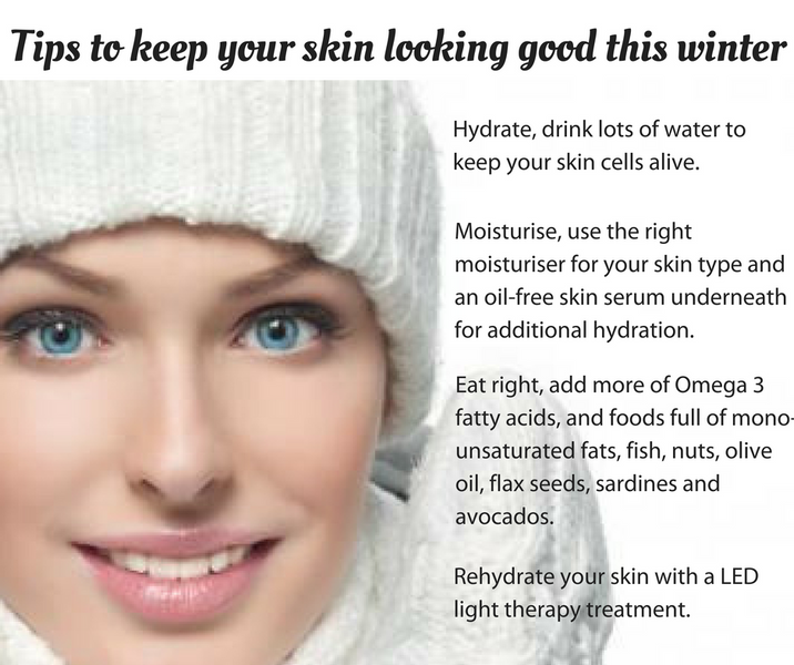 Tips to keep your skin looking good this winter!