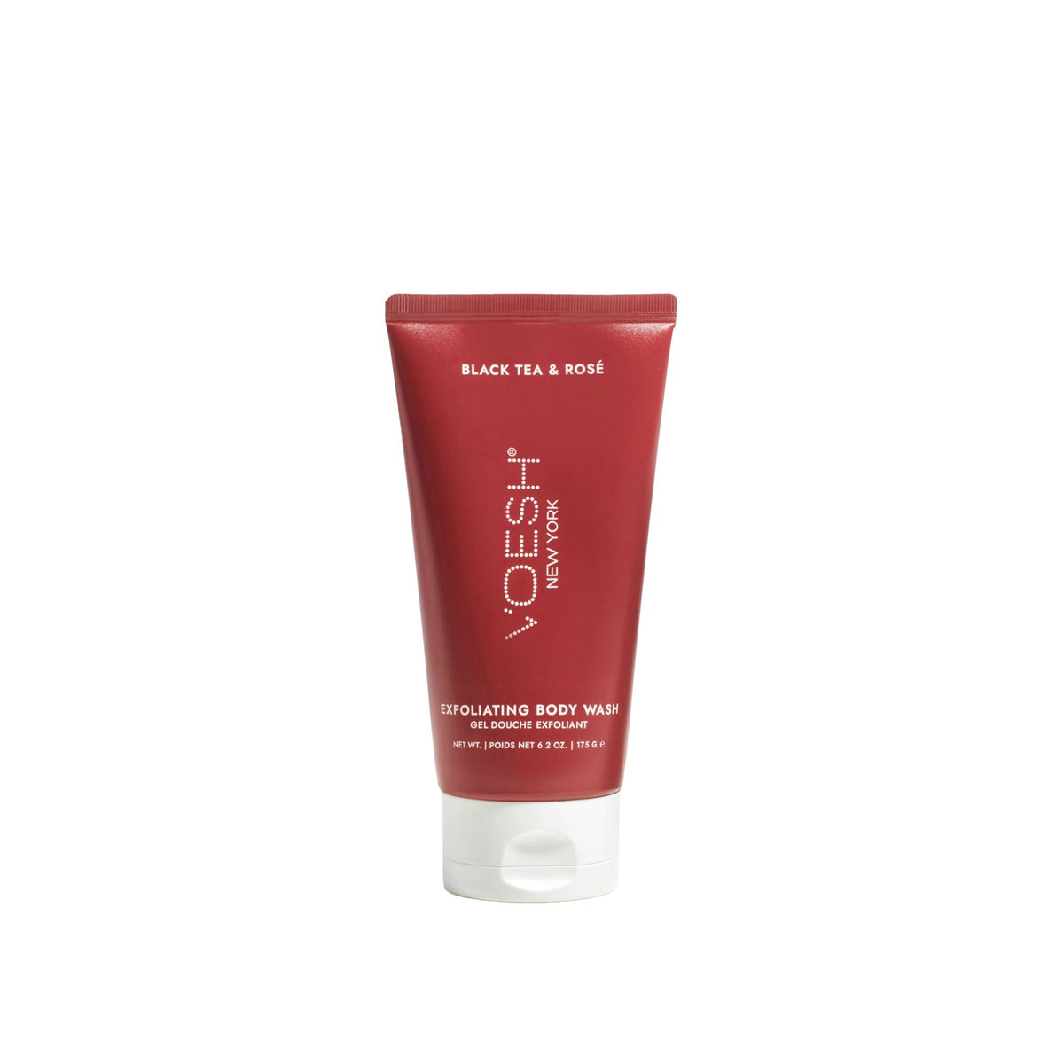 VOESH Exfoliating Body Wash - Black Tea & Rose 175g