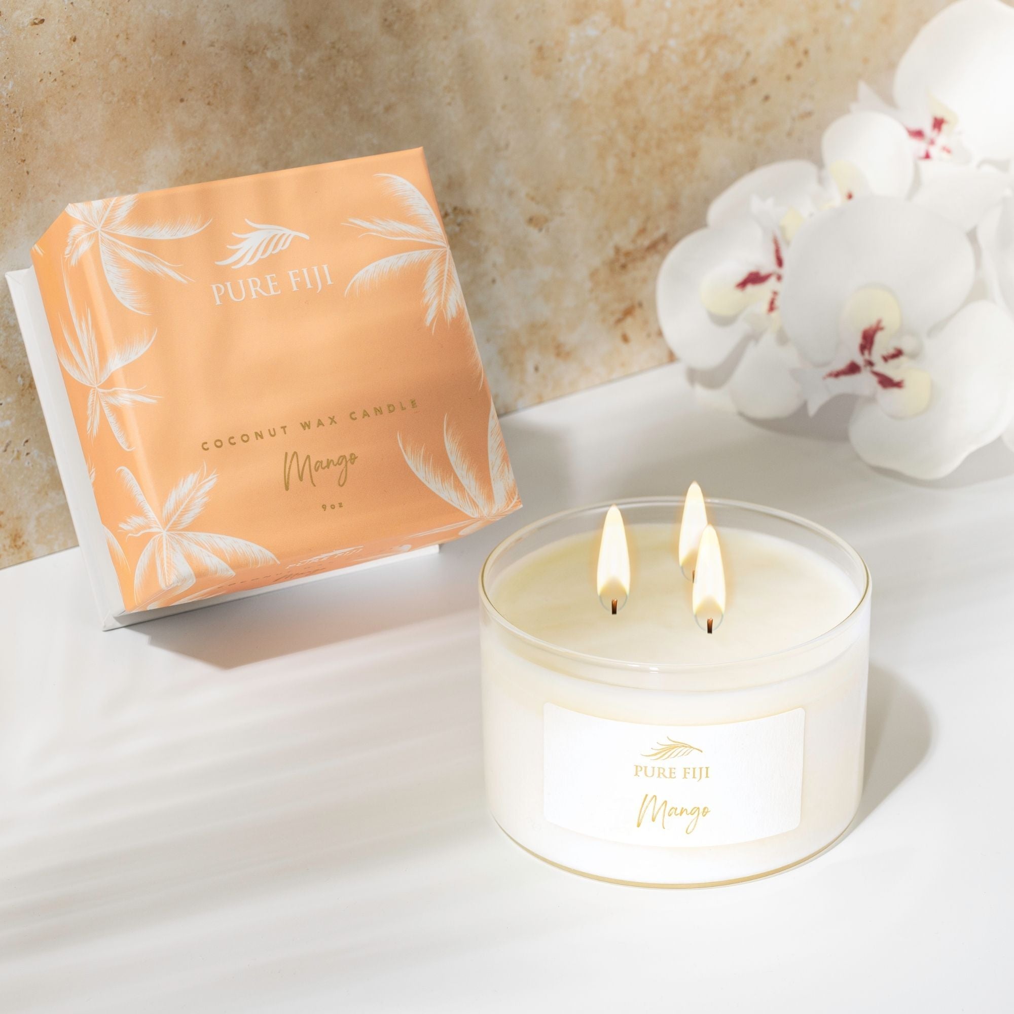 PF Xmas Palm Collection Candle Mango