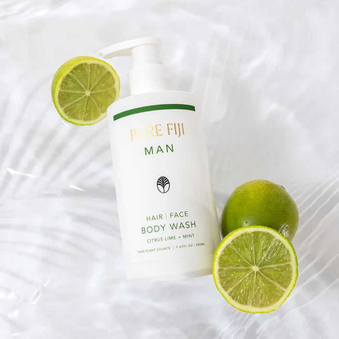 MAN Hair, Face and Bodywash 280ml Citrus Lime and Mint