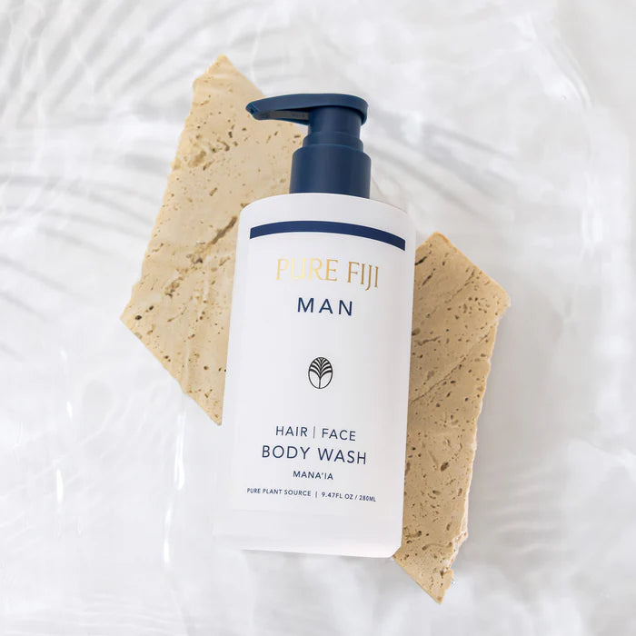 MAN Hair Face and Body Wash 280ml Mana'ia