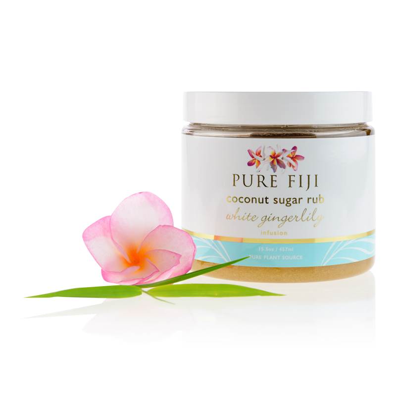 Pure Fiji - Sugar Rub WHITE GINGERLILY